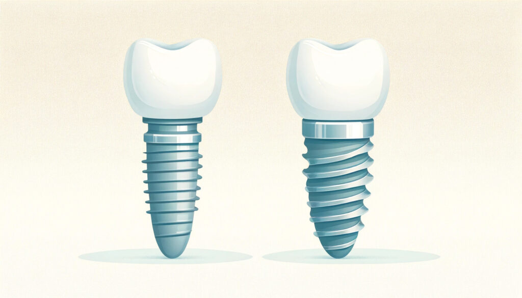 前歯と奥歯のインプラント費用の違い